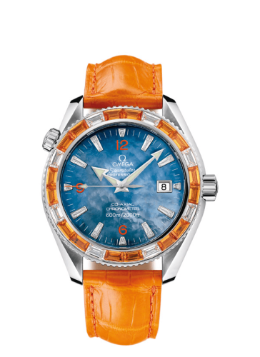 Omega Seamaster Planet Ocean 600M Co-Axial 42 Mécanique 16 Sapphires / Short Strap